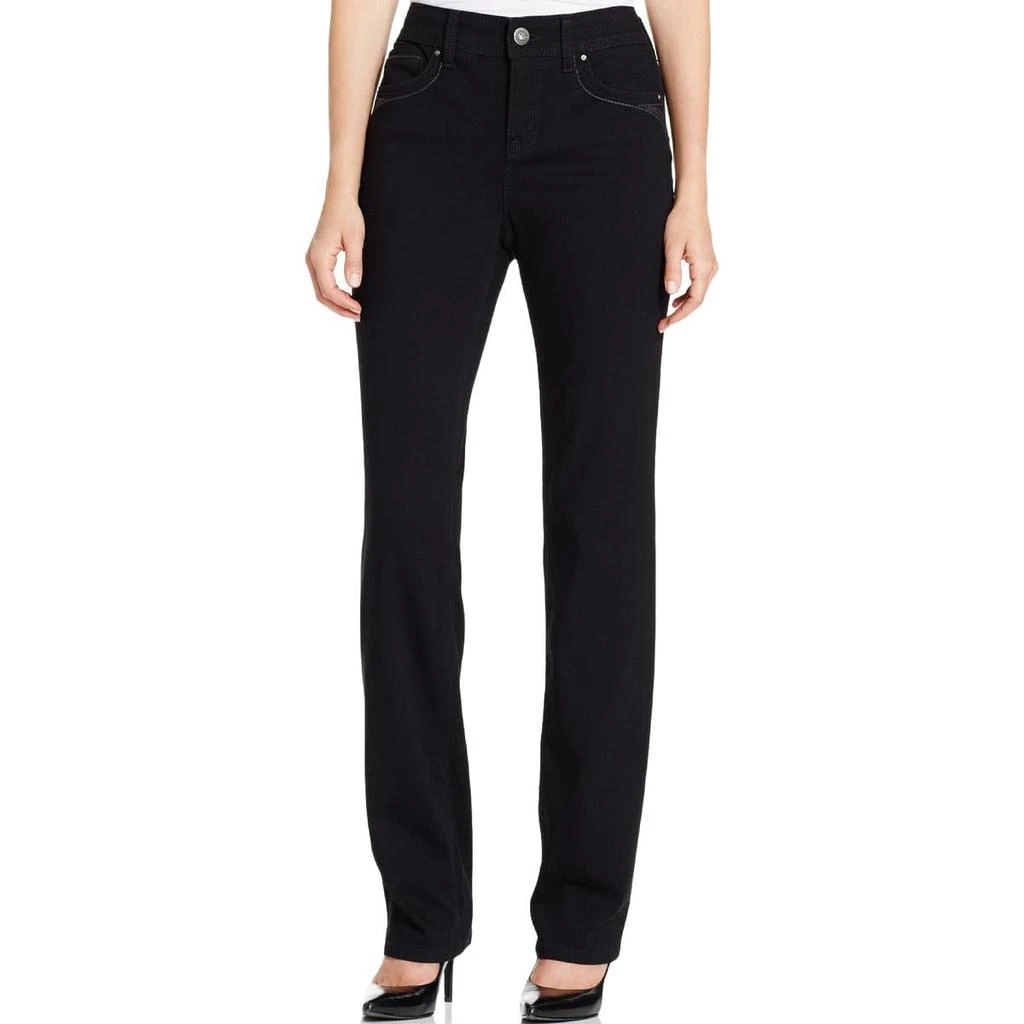 商品Style & Co|Style & Co. Womens Plus Petite Denim Straight Leg Jeans,价格¥48,第1张图片