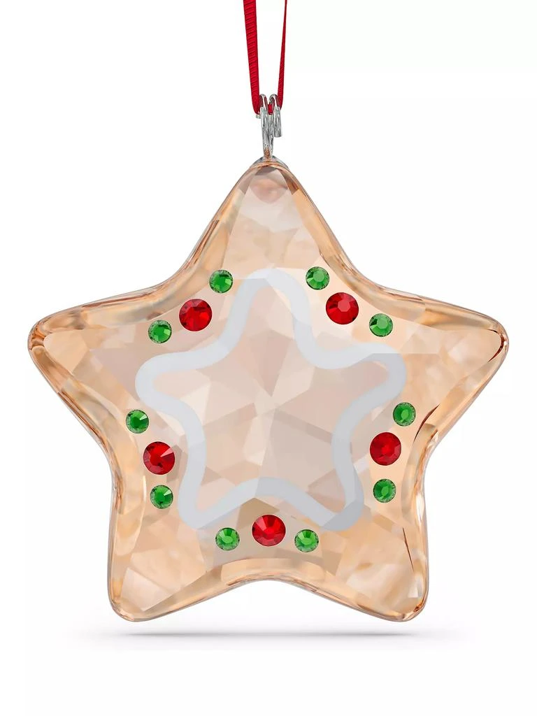 商品Swarovski|Holiday Cheers Gingerbread Star Ornament,价格¥713,第1张图片