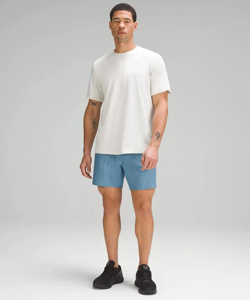 商品Lululemon|License to Train Relaxed-Fit Short-Sleeve Shirt,价格¥285,第2张图片详细描述