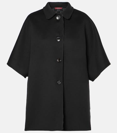 Gucci GG reversible wool and silk coat - Coats - Compare