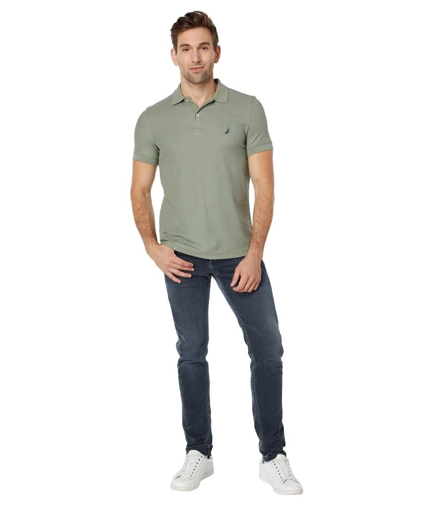 商品Nautica|Sustainably Crafted Slim Fit Performance Deck Polo,价格¥408,第4张图片详细描述