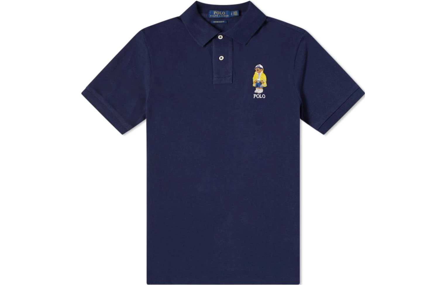 商品[国内直发] Ralph Lauren|小熊Logo刺绣休闲短袖Polo衫 男款 海军蓝,价格¥649,第1张图片