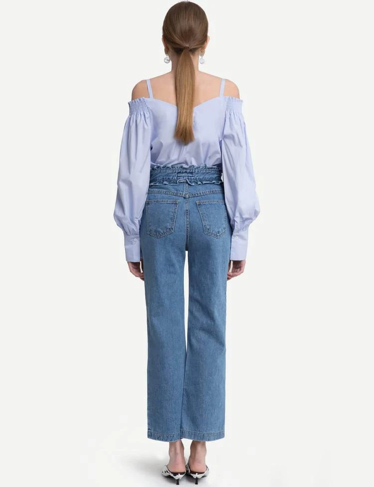 Luna Blue Off The Shoulder Shirt 商品