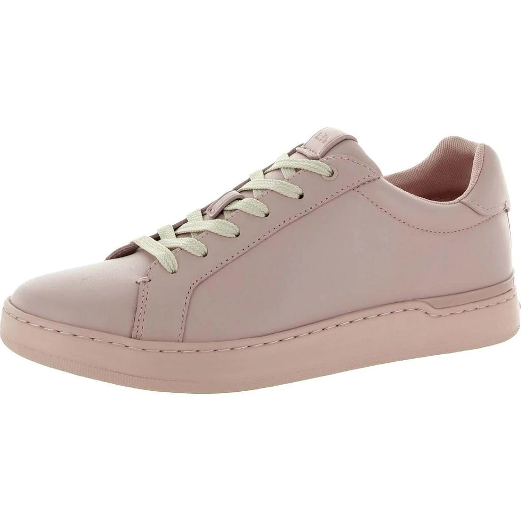 商品Coach|Coach Womens Lowline Luxe Leather Lifestyle Casual and Fashion Sneakers,价格¥344,第2张图片详细描述