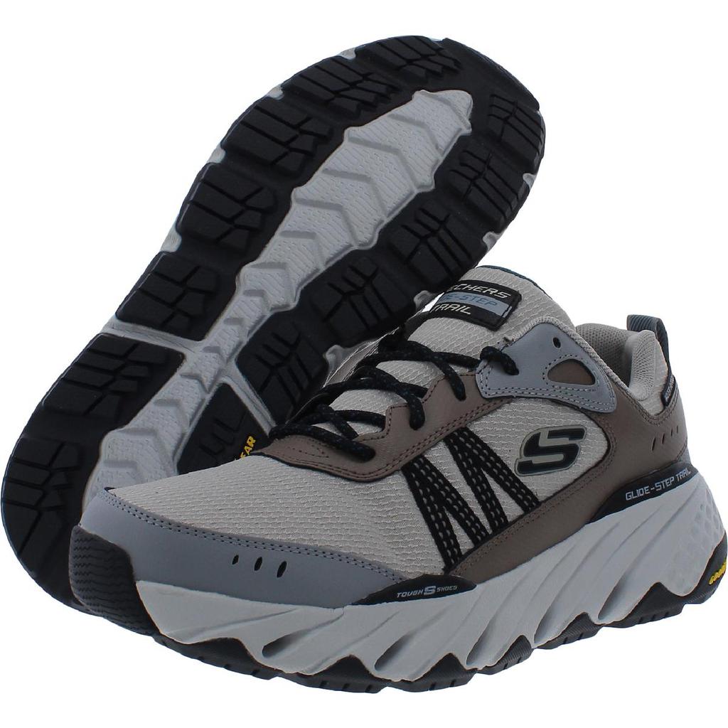 Skechers Mens Glide Step Trail- Oxen Leather Athletic and Training Shoes商品第4张图片规格展示