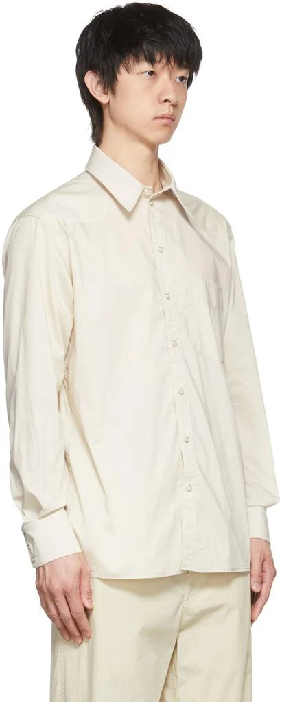 商品Lemaire|Off-White Cotton Shirt,价格¥943,第2张图片详细描述