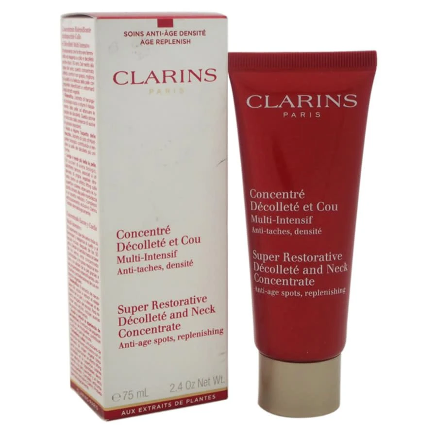 商品Clarins|/ Super Restorative Decollete And Neck Concentrate 2.5 oz (75 ml),价格¥505,第1张图片