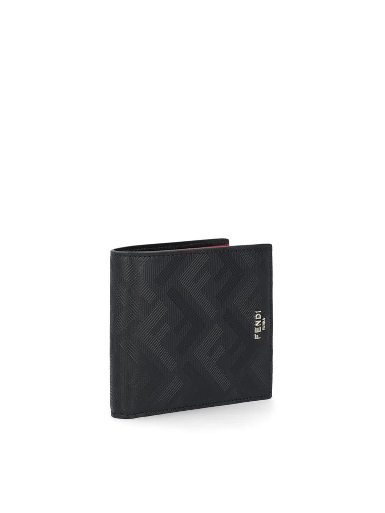 商品Fendi|Fendi Logo Printed Bi-Fold Wallet,价格¥2528,第3张图片详细描述