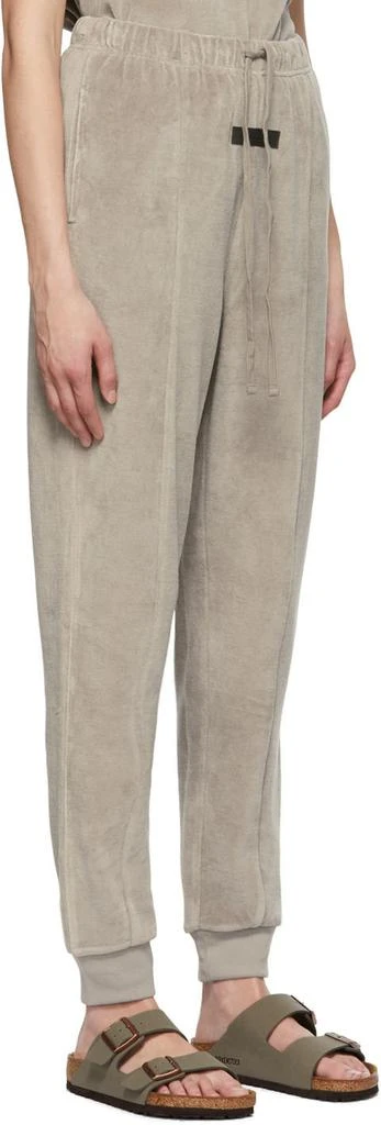 商品Essentials|Taupe Cotton Lounge Pants,价格¥314,第2张图片详细描述
