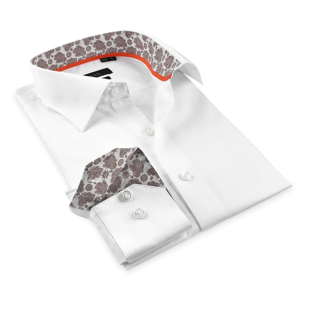 商品Levinas|Contemporary Fit Contrast Detailed Button Down,价格¥303,第1张图片