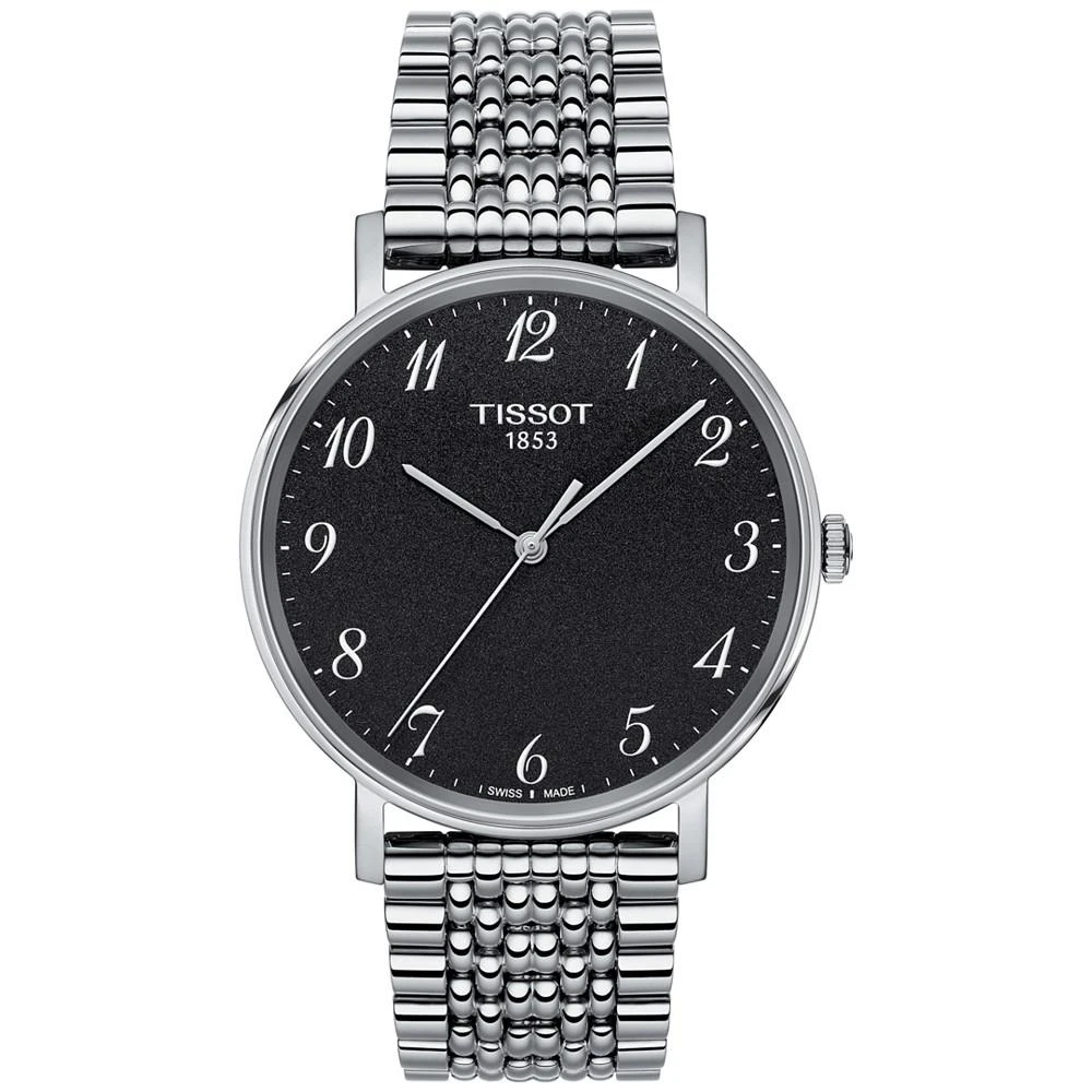 商品Tissot|Men's Swiss Everytime Stainless Steel Bracelet Watch 38mm,价格¥1460,第1张图片