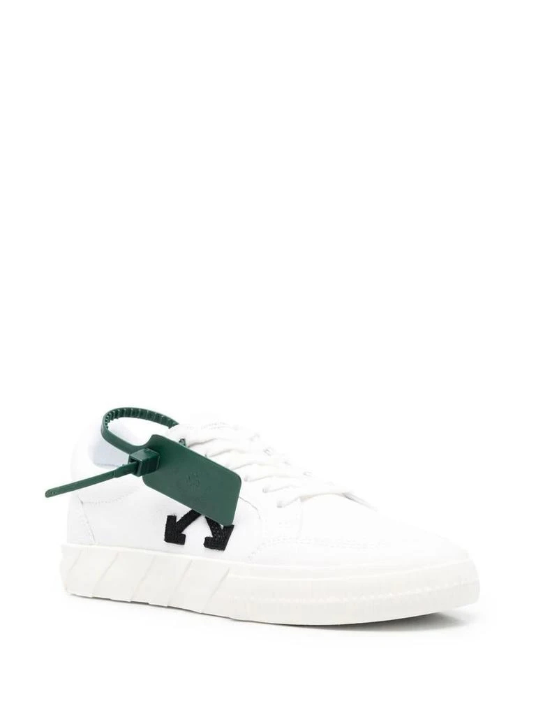 商品Off-White|OFF-WHITE Low Vulcanized canvas sneakers,价格¥1866,第4张图片详细描述