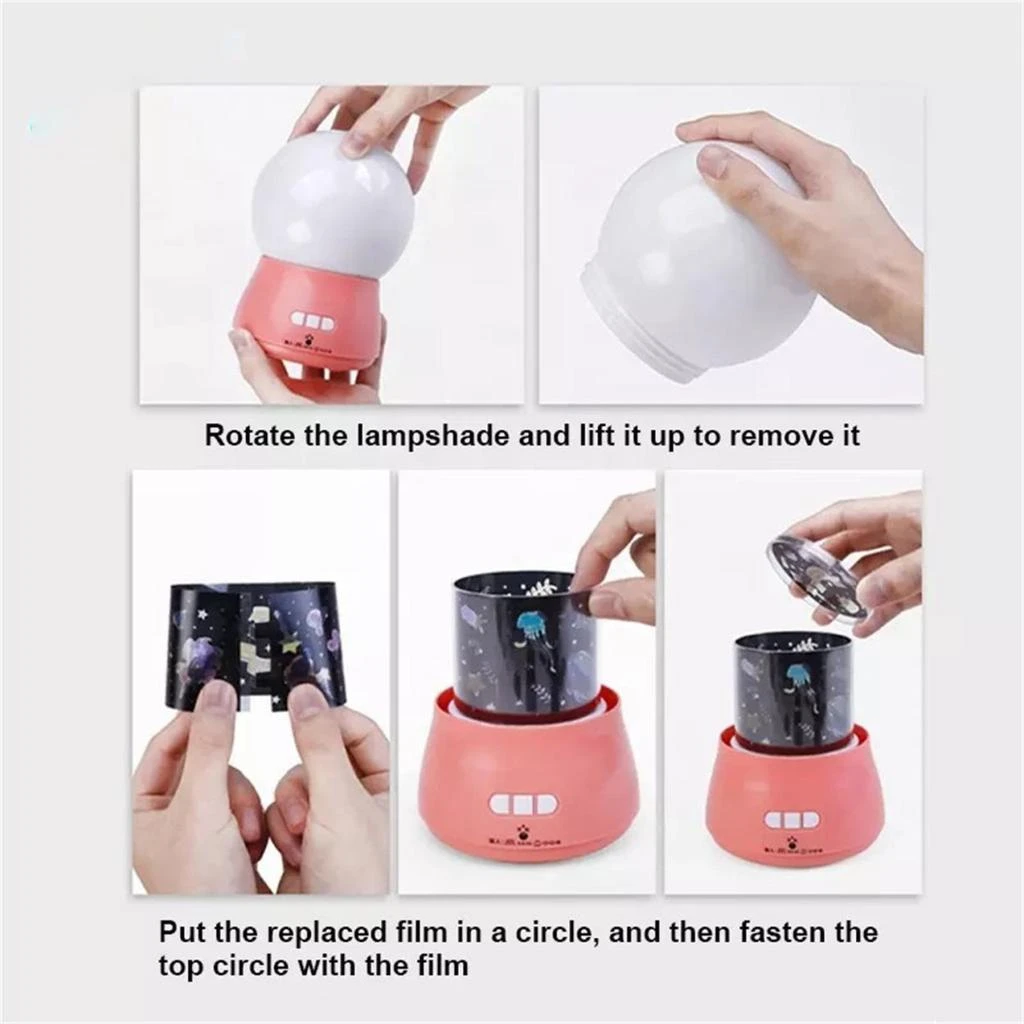 商品Simplie Fun|Music Projection Night Light,价格¥409,第5张图片详细描述