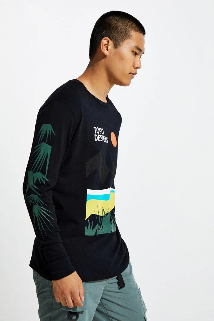 商品Topo Designs|Topo Designs Desert Long Sleeve Tee 卫衣,价格¥152,第3张图片详细描述