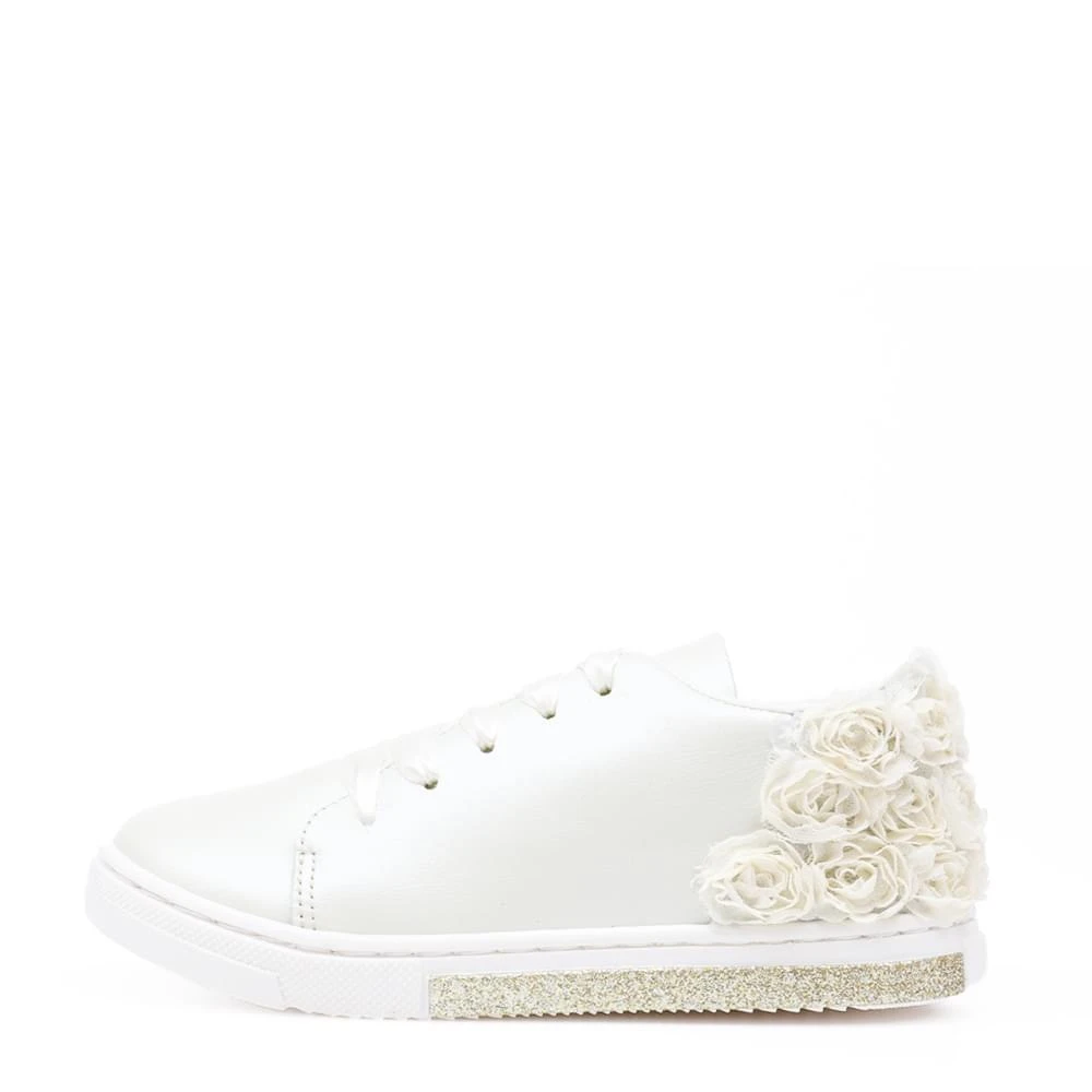 商品Babywalker|Ivory Flower Trainers,价格¥471,第1张图片