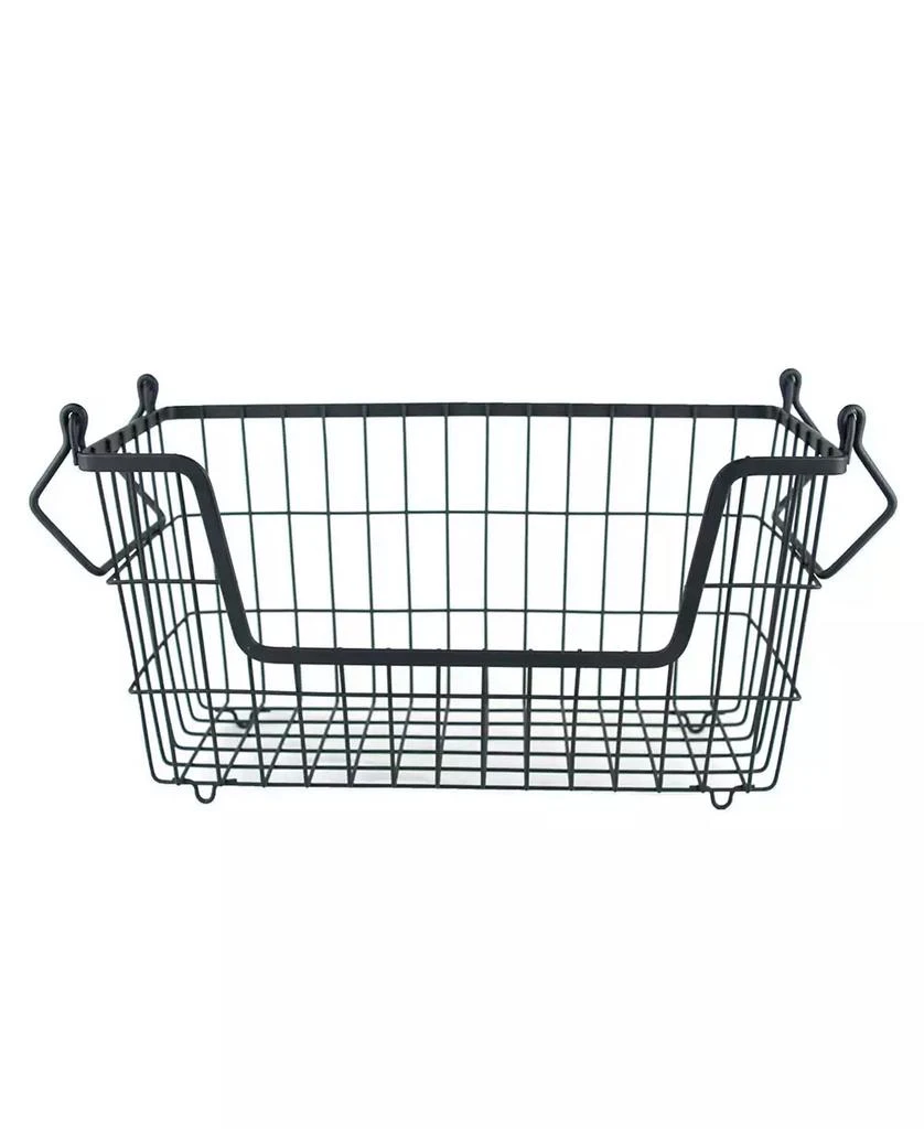 商品Design Imports|Metal Basket Rectangle Small,价格¥215,第2张图片详细描述