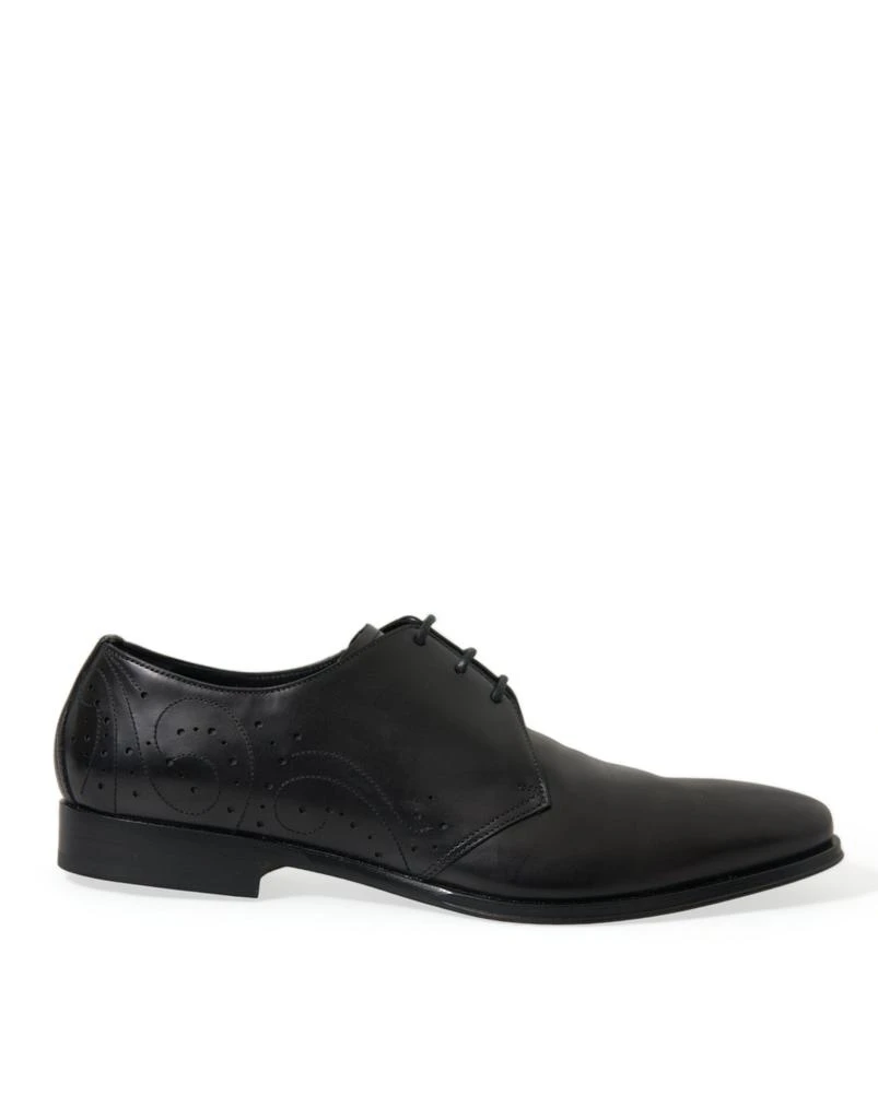 商品Dolce & Gabbana|Elegant  Leather Derby Dress Men's Shoes,价格¥3984,第1张图片
