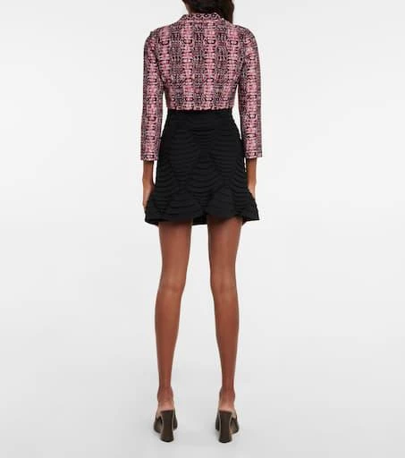 商品Alaïa|Jacquard cropped cardigan,价格¥12301,第3张图片详细描述