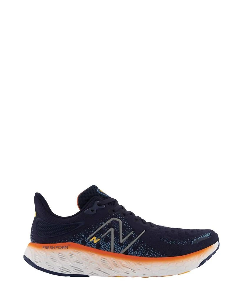 商品New Balance|Men's Fresh Foam X 1080V12 Running Shoes - 2E/wide Wifth In Black/orange,价格¥871,第1张图片