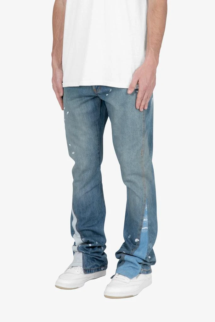 商品MNML|B425 Patch Flare Denim - Blue,价格¥599,第2张图片详细描述