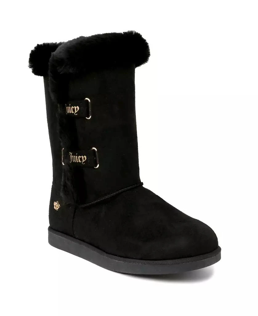 商品Juicy Couture|Women's Koded Faux Fur Winter Boots,价格¥332,第1张图片