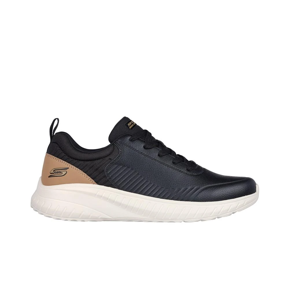 商品SKECHERS|Men's BOBS Sport Squad Chaos - Heel Better Casual Sneakers from Finish Line,价格¥337,第2张图片详细描述