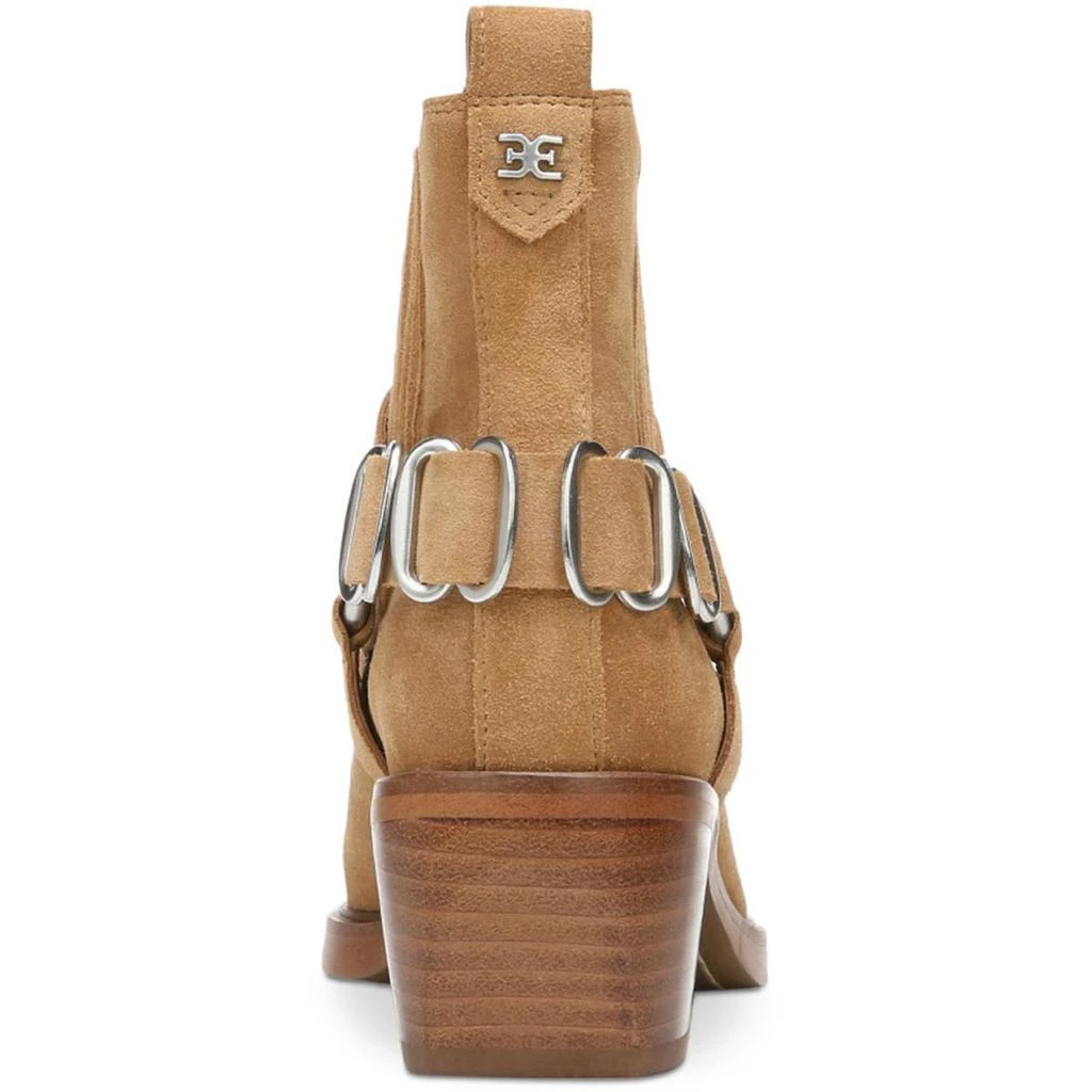 商品Sam Edelman|Sam Edelman Womens Bellamie Suede Harness Ankle Boots,价格¥208,第3张图片详细描述