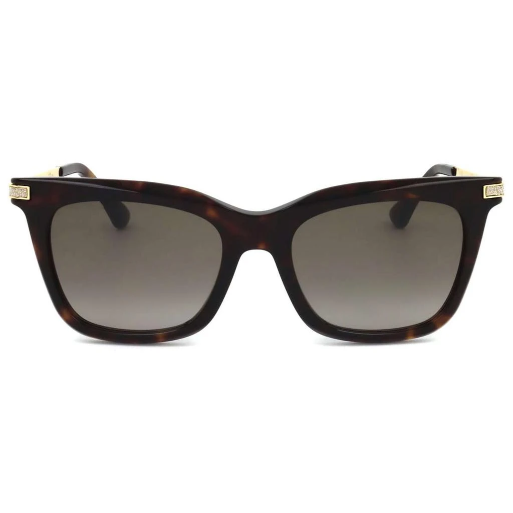 商品Jimmy Choo|Jimmy Choo Women's Brown Square Sunglasses,价格¥596,第3张图片详细描述