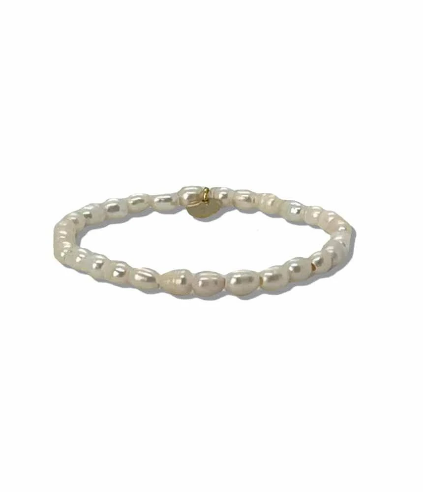 商品Coco & Jane Loves|Coco & Janes Loves String of Pearls Mini Bracelet,价格¥284,第1张图片