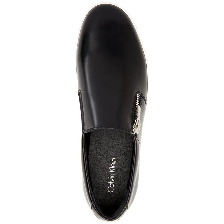 商品Calvin Klein|Men's Ibiza Nappa Leather Sneakers,价格¥432,第3张图片详细描述