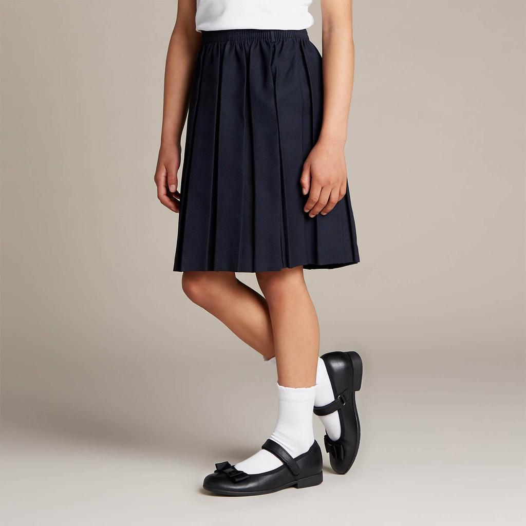 Clarks Kids' Scalaap School Shoes - Black Leather商品第2张图片规格展示