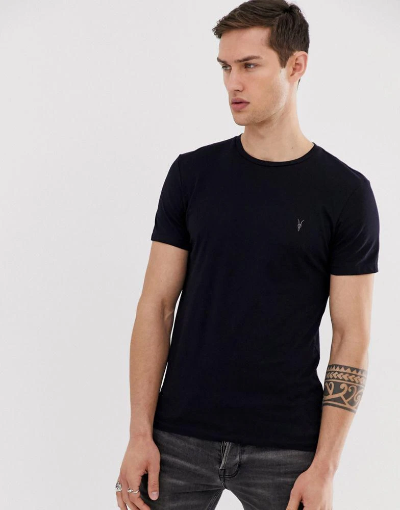 商品ALL SAINTS|AllSaints Tonic crew t-shirt in ink navy,价格¥195,第1张图片