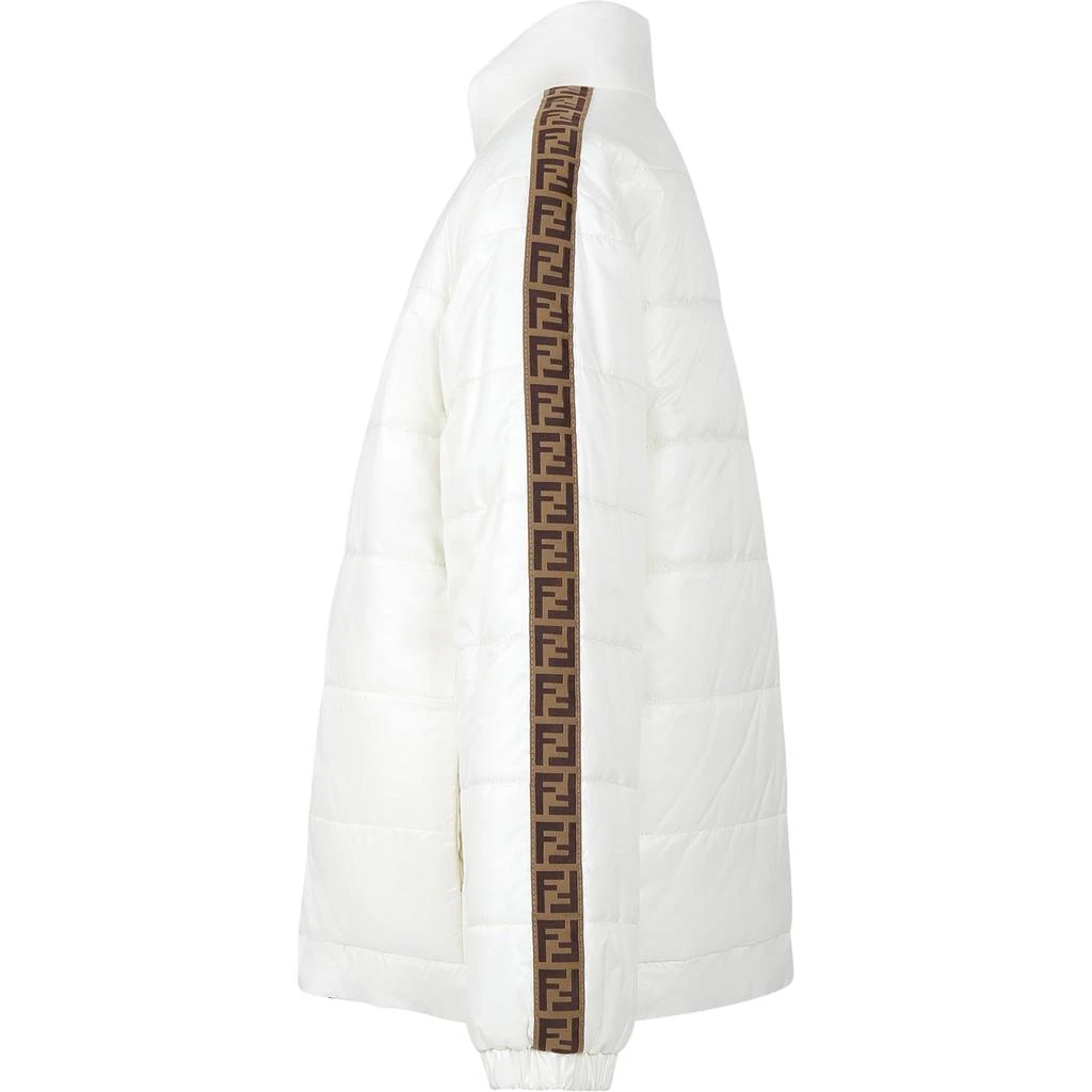 商品Fendi|Ivory Reversible Padded Jacket For Kids,价格¥8872,第4张图片详细描述