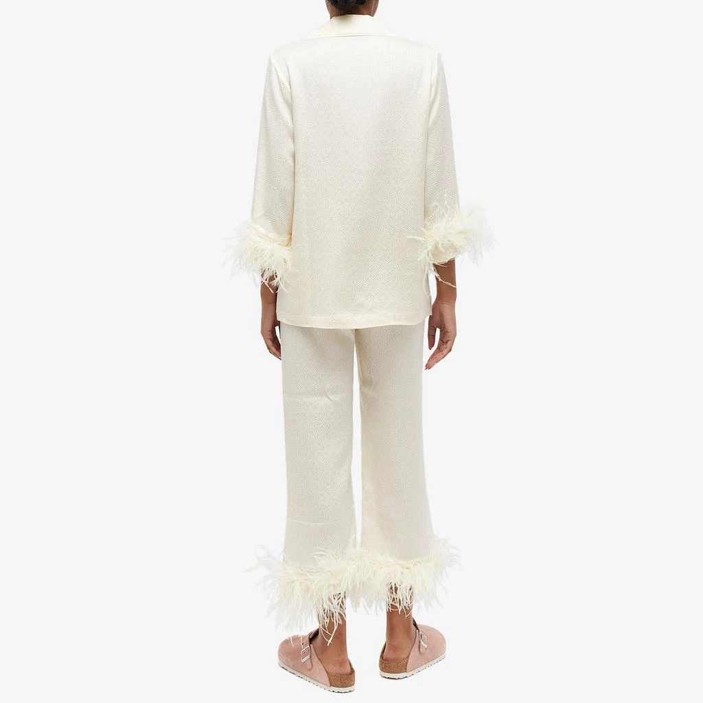 商品Sleeper|Sleeper Jacquard Wedding Pajama Set,价格¥1516,第3张图片详细描述