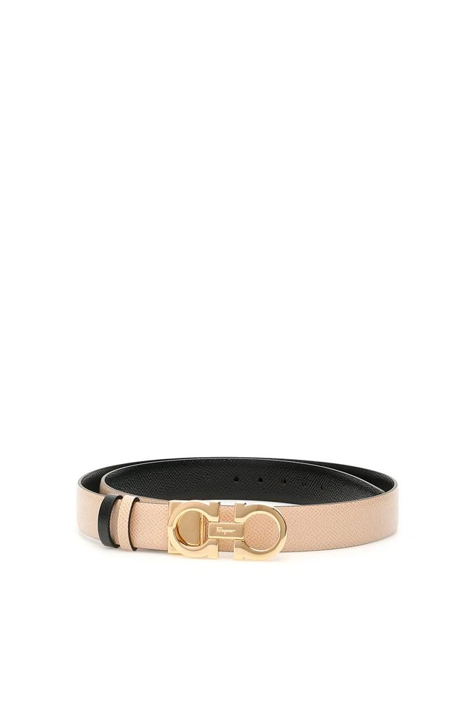 商品Salvatore Ferragamo|Salvatore ferragamo reversible double gancio belt,价格¥2302,第1张图片