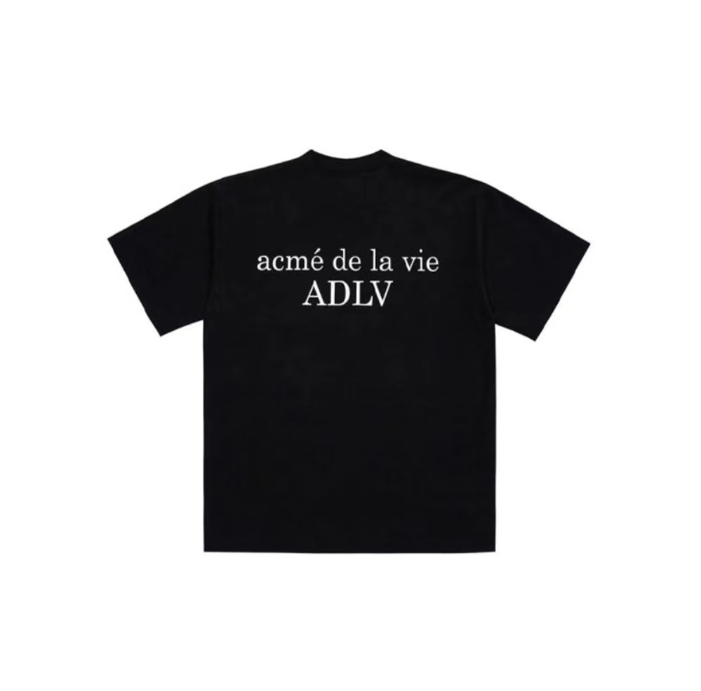 【享贝家】acme de la vie 宇航员男孩印花短袖T恤 男女同款 黑色 ADLV21SS-SSBKBF-AST商品第2张图片规格展示