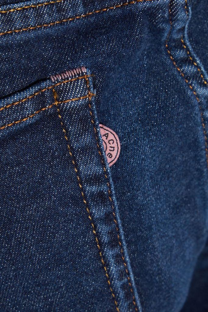 Climb faded mid-rise skinny jeans商品第4张图片规格展示