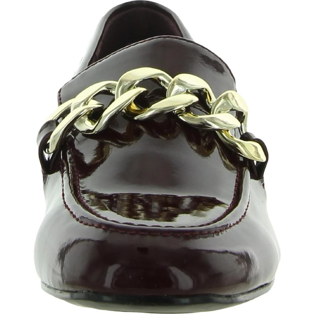 商品Nine West|Nine West Womens Chain 3 Faux Leather Patent Loafers,价格¥114,第3张图片详细描述