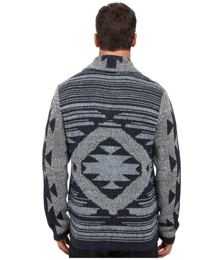 商品Lucky Brand|Ladder Back Jacquard Shawl Cardigan,价格¥721,第3张图片详细描述