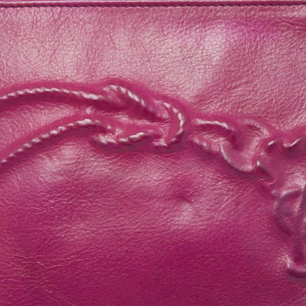 商品[二手商品] Yves Saint Laurent|Yves Saint Laurent Purple Leather Mini Charms Clutch Bag,价格¥3706,第5张图片详细描述