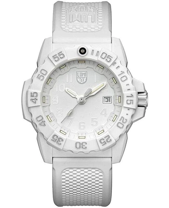 商品Luminox|Luminox Navy Seal White Dial Polyurethane Strap Men&apos;s Watch XS.3507.WO,价格¥2442,第1张图片