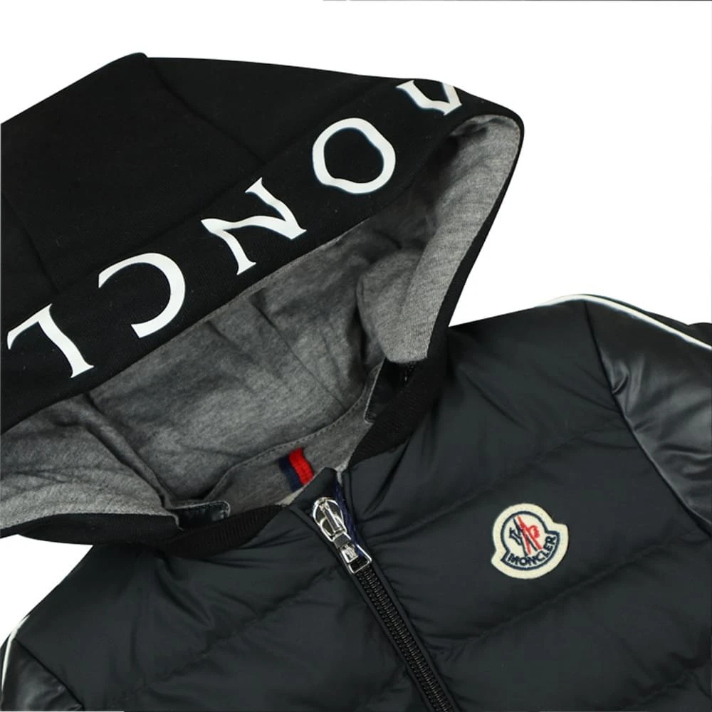 商品Moncler|Black Merih Bomber Jacket,价格¥3664,第3张图片详细描述