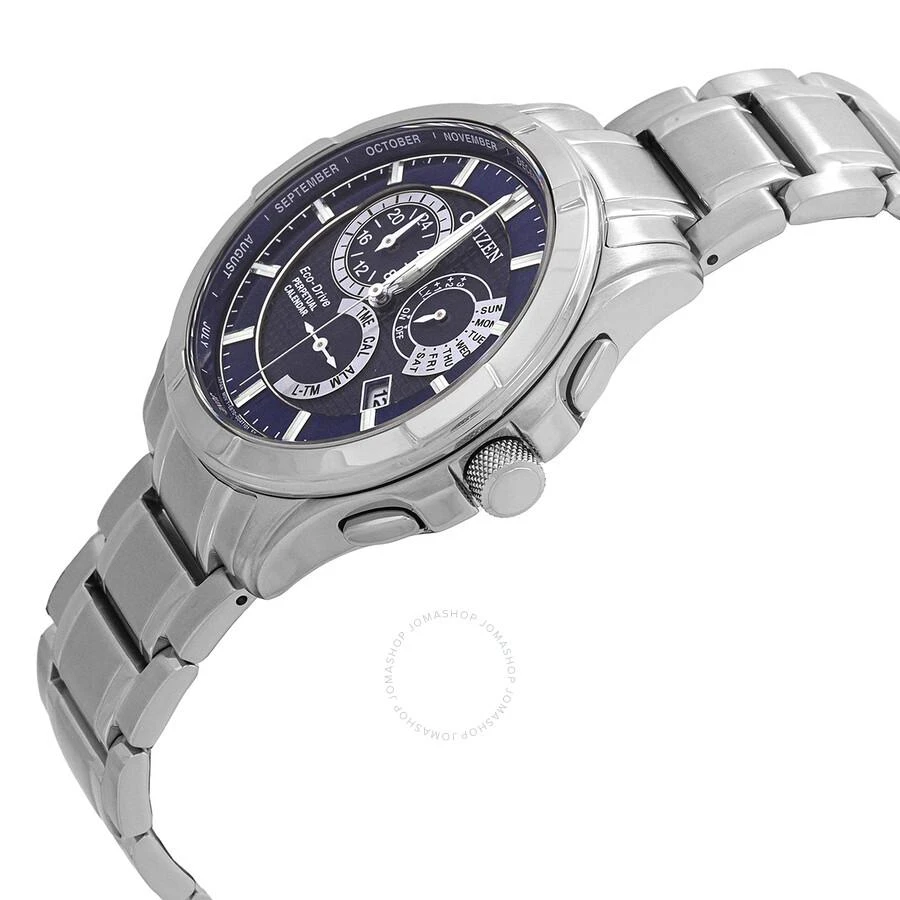 商品Citizen|Eco-Drive Perpetual GMT Blue Dial Men's Watch BL8160-58L,价格¥2047,第2张图片详细描述