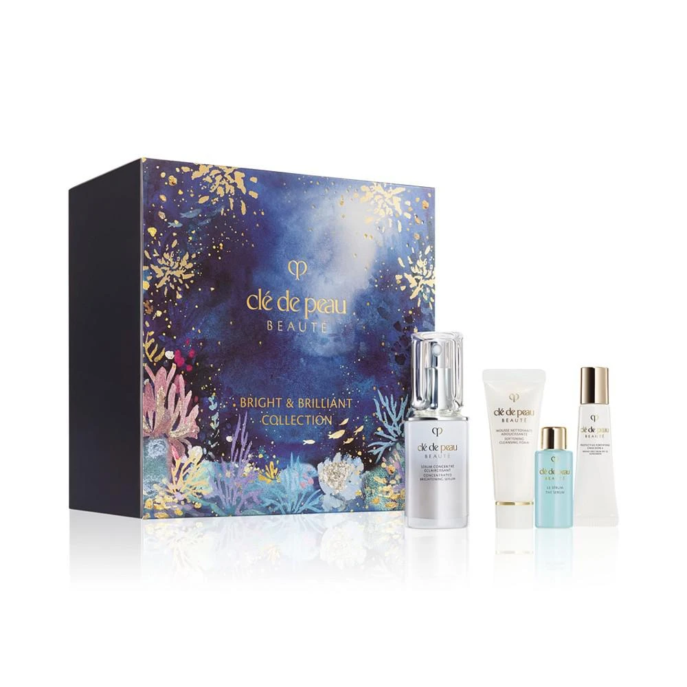 商品Cle de Peau|4-Pc. Bright & Brilliant Skincare Set,价格¥1571,第1张图片