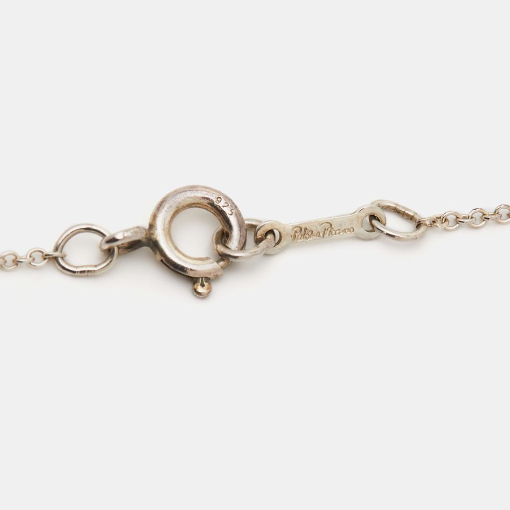 商品[二手商品] Tiffany & Co.|Tiffany & Co. Paloma's Grafitti X Sterling Silver Pendant Necklace,价格¥1579,第7张图片详细描述