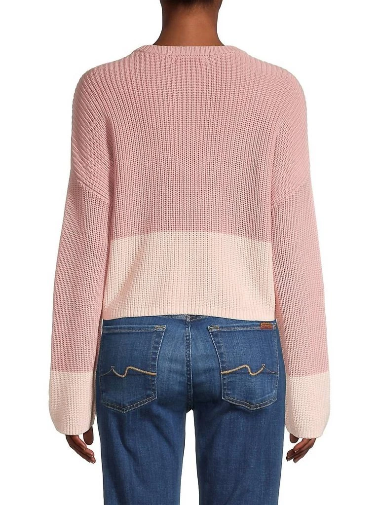 商品525 America|Contrast Sweater in Mauve,价格¥573,第2张图片详细描述