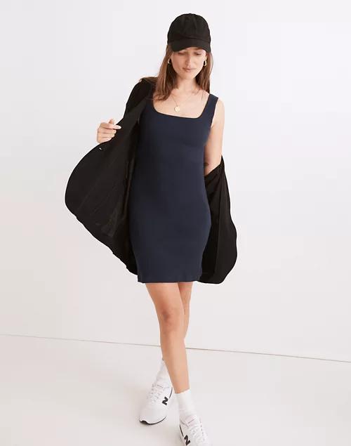 商品Madewell|Ribbed Knit Bodycon Mini Dress,价格¥611,第1张图片