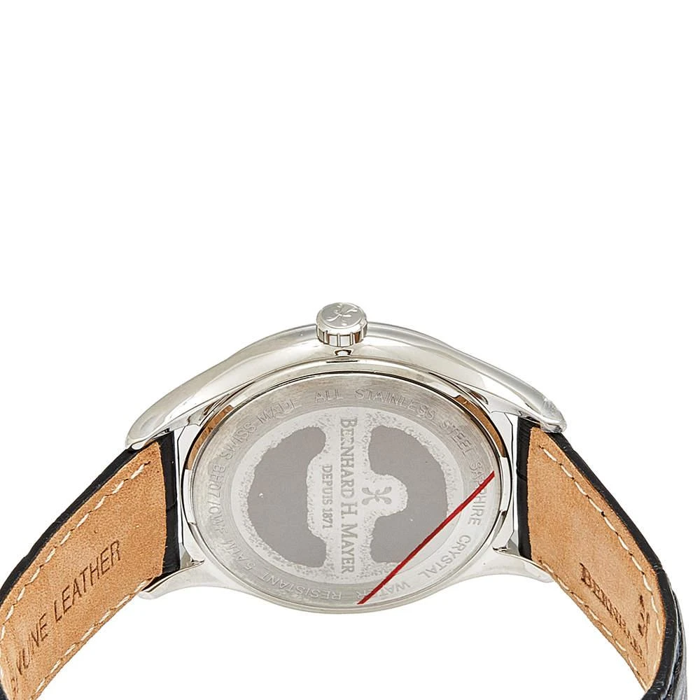 商品[二手商品] Bernhard H. Mayer|Bernhard H.Mayer Mother of Pearl Stainless Steel Muses Ladies Women's Wristwatch 36 mm,价格¥4043,第4张图片详细描述