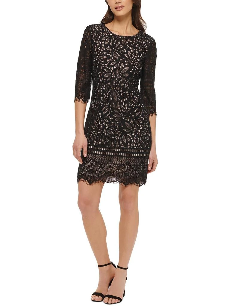 Womens Lace Short Sheath Dress 商品