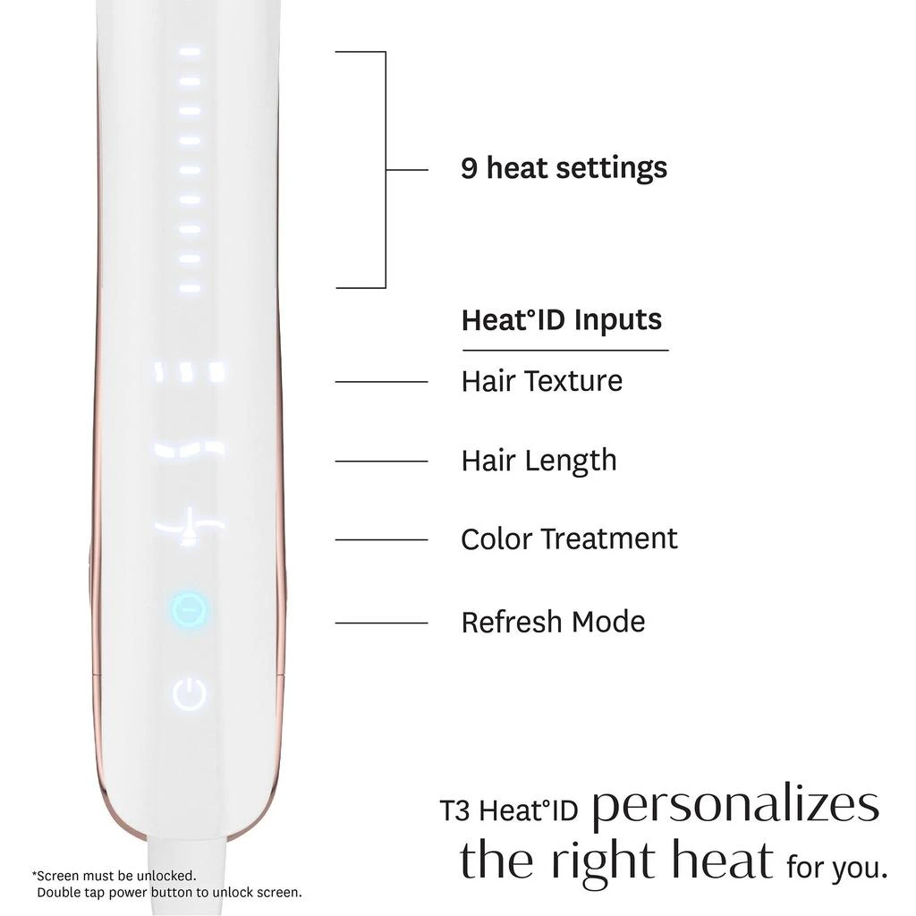 Smooth ID 1” Smart Flat Iron With Touch Interface 商品